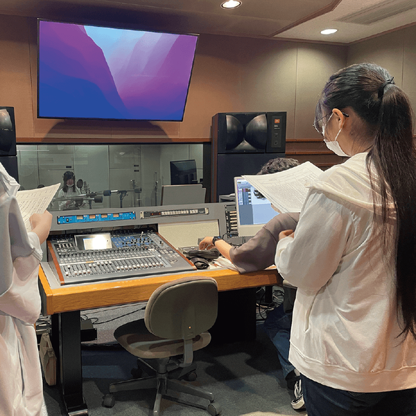 声の演出を考えよう！声優収録