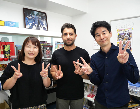 留学生センターの先生