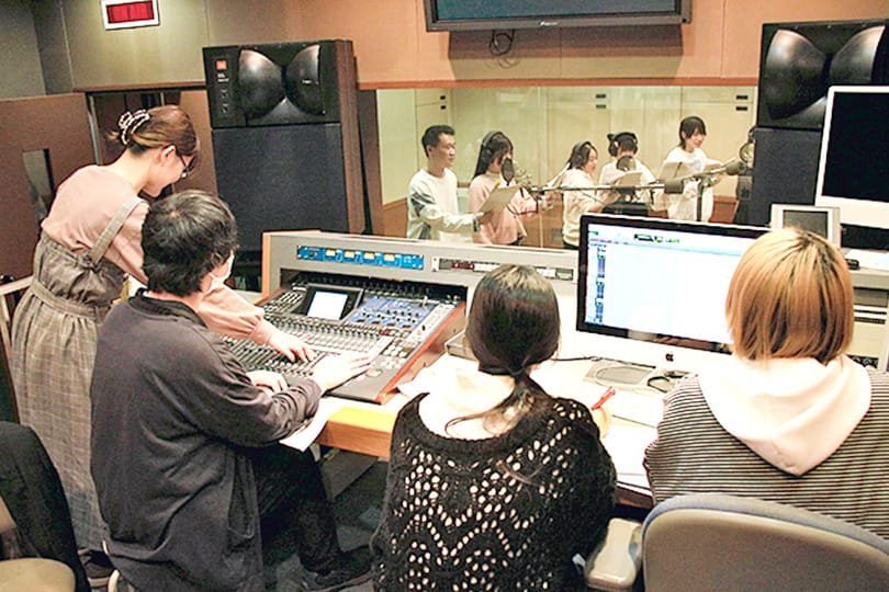 映像音響コースの授業イメージ