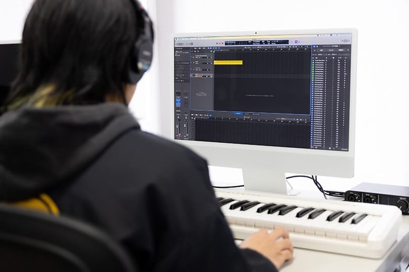 映像音響コースの授業イメージ