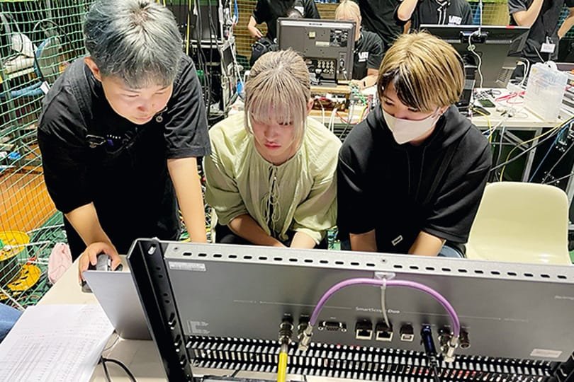 映像音響コースの授業イメージ