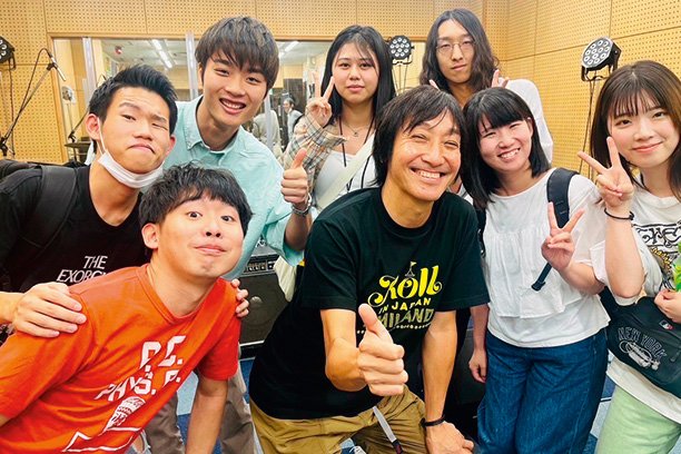 ウルフルケイスケさんとの楽曲制作イメージ2