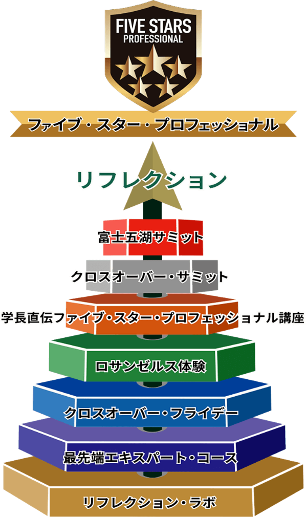 ファイブ・スター・プロフェッショナルのヒエラルキー