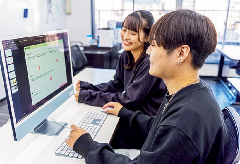 イベント制作基礎実習の授業風景