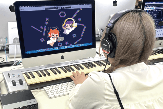 アニメ・ゲームの効果音をつくってみよう！